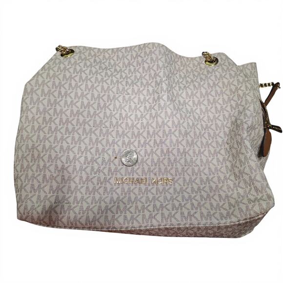 Michael Kors Jet Set Tote - Vanilla/Acorn - Used, Great Condition, Bargain! - Picture 4 of 13